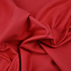 Baumwolle Satin Premium - rot  