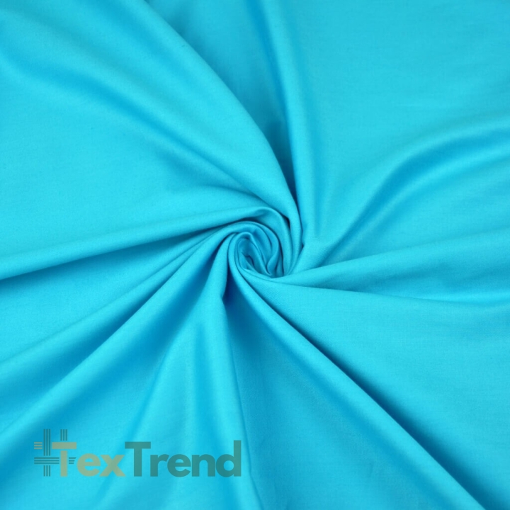 Baumwolle Satin Premium - türkis  