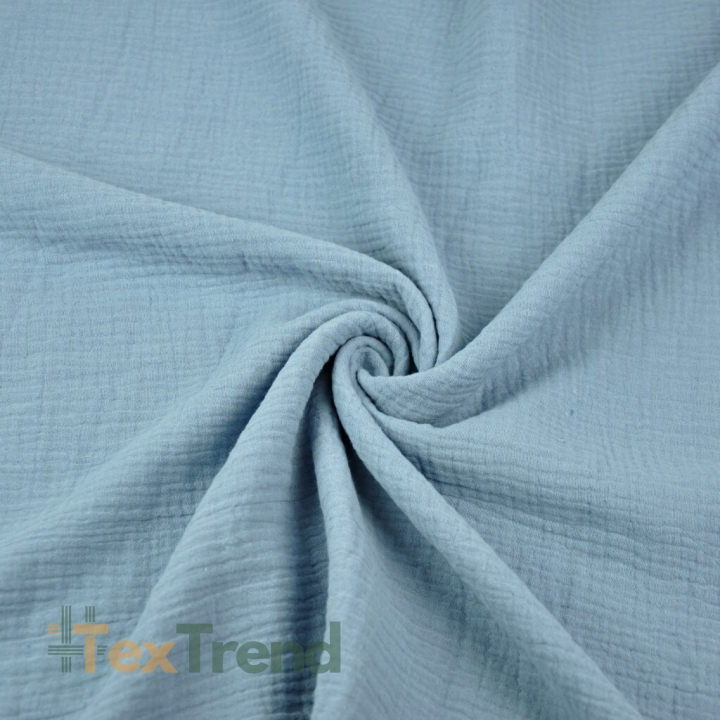 Musselin Double Gauze (jeans)  