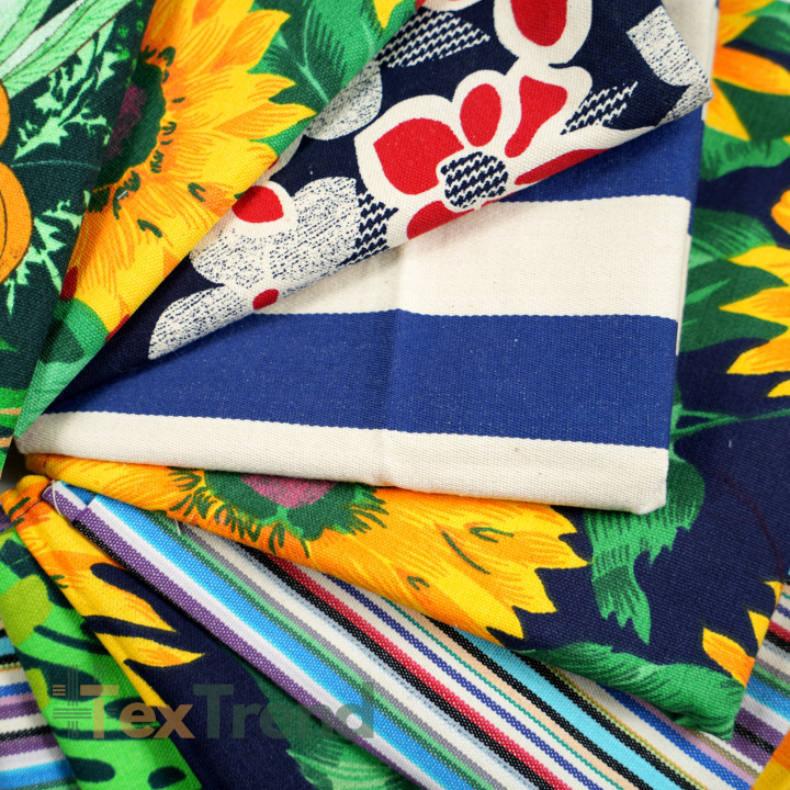 Tkanina leżakowa MIX Ścinki, końcówki - 1kg