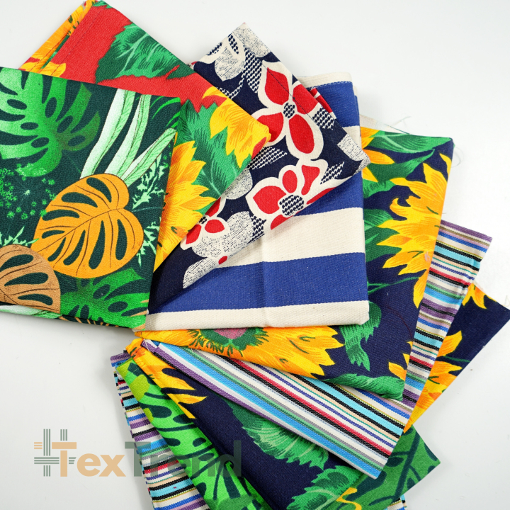 Tkanina leżakowa MIX Ścinki, końcówki - 1kg