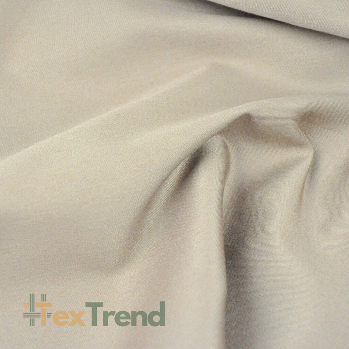 Baumwollsatin beige - 220cm  