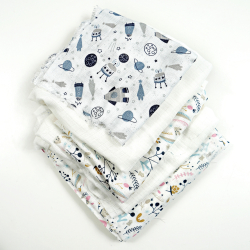 Tetra bawełniana MIX Ścinki, końcówki - 0,5 kg