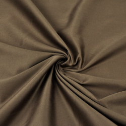 Baumwollsatin braun - 220cm  