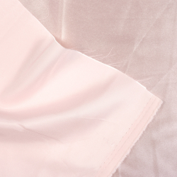 Tkanina ubraniowa satyna z lycrą - jasny róż 4