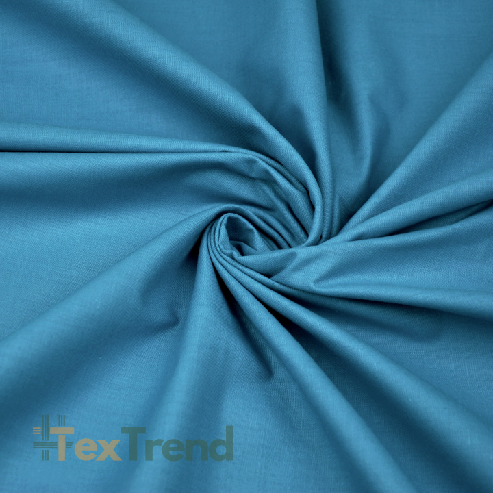 Bawełna 100% jednokolorowa jeans - 220cm (KR)