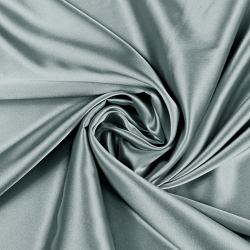 Tkanina ubraniowa satyna z lycrą - szary 48