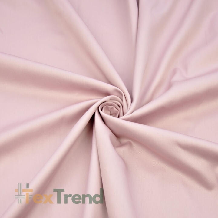 Baumwoll-Satin hell schmutzig rosa - 220cm  