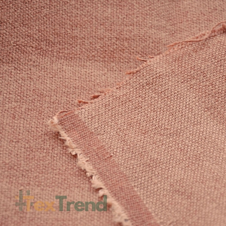 Dekoratives Leinen - 480g - 135cm - koralle  