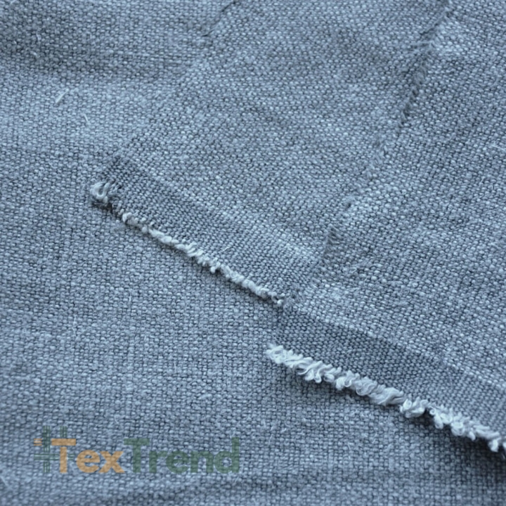 Dekoratives Leinen - 480g - 135cm - blau  