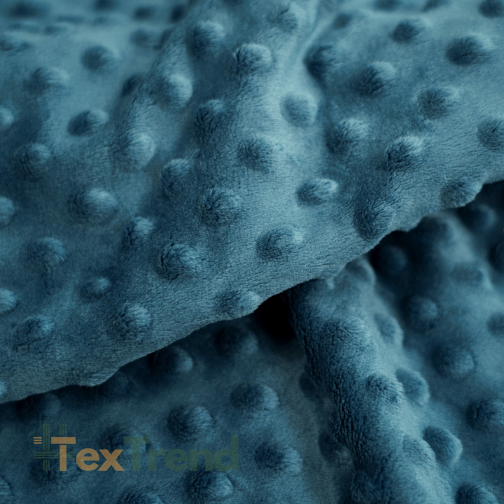 Minky Premium dunkles Jeans (Dusty Blue)