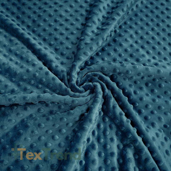 Minky Premium dunkles Jeans (Dusty Blue)