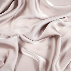 Armani Satin / Kunstseide - beige-rosa 12