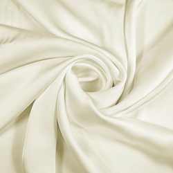 Armani Satin Stoff / Kunstseide - hellbeige 3