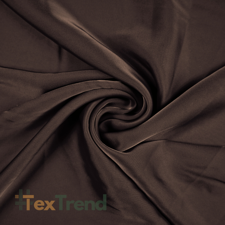 Armani Satin / Kunstseide - Dunkelbraun 43