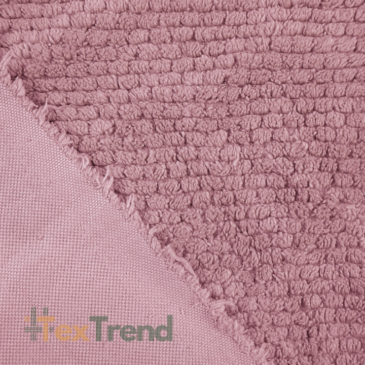 Polar Sherpa Lammfell 3D - Schmutziges Rosa (Foxglove)