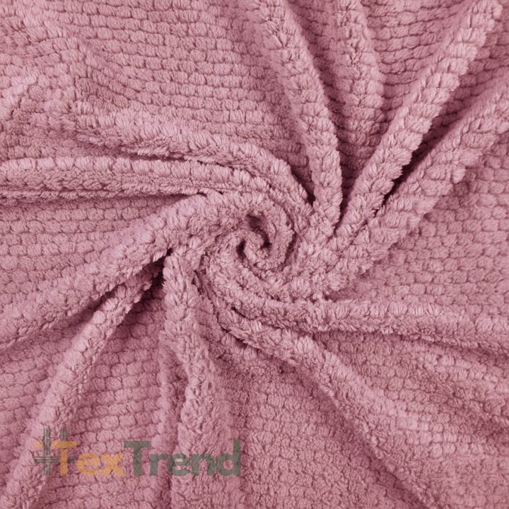 Polar Sherpa Lammfell 3D - Schmutziges Rosa (Foxglove)