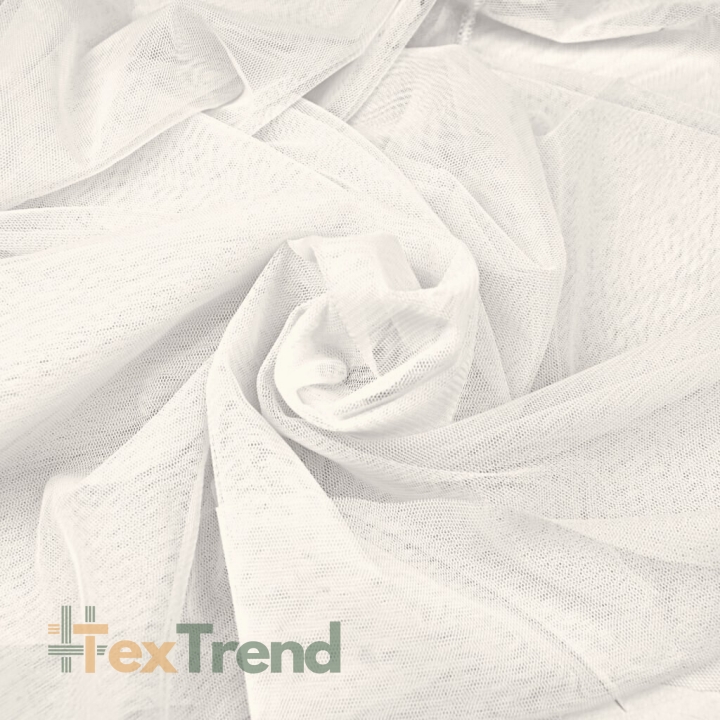 Weicher Tüll für Bekleidung - Ecru  