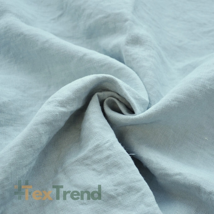 Leinen Vorhangstoff - 340g - 140cm - mintgrün  