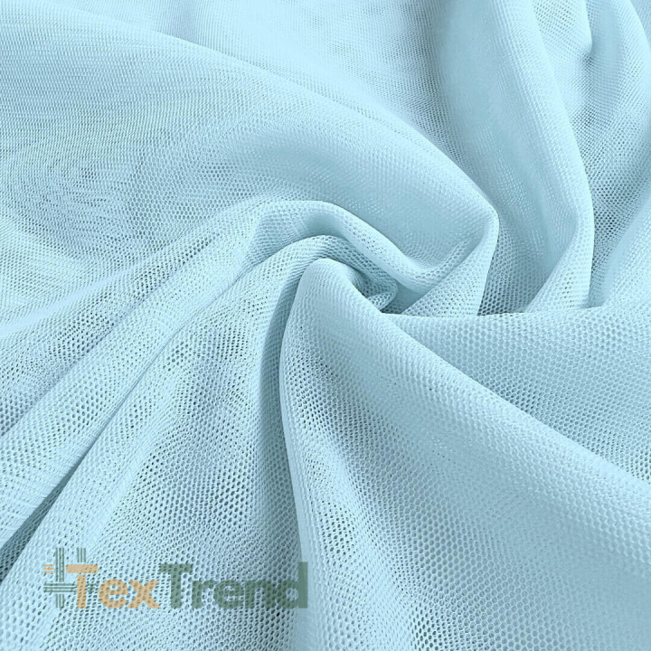 Tüll weich - eisblau  