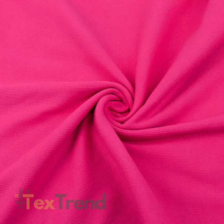 Rippstrickstoff (Bündchen) - fuchsia  