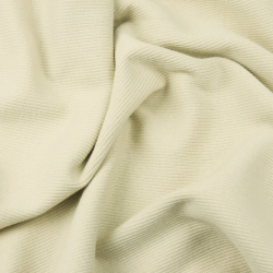 Rippstrickstoff (Bündchen) - hellbeige  
