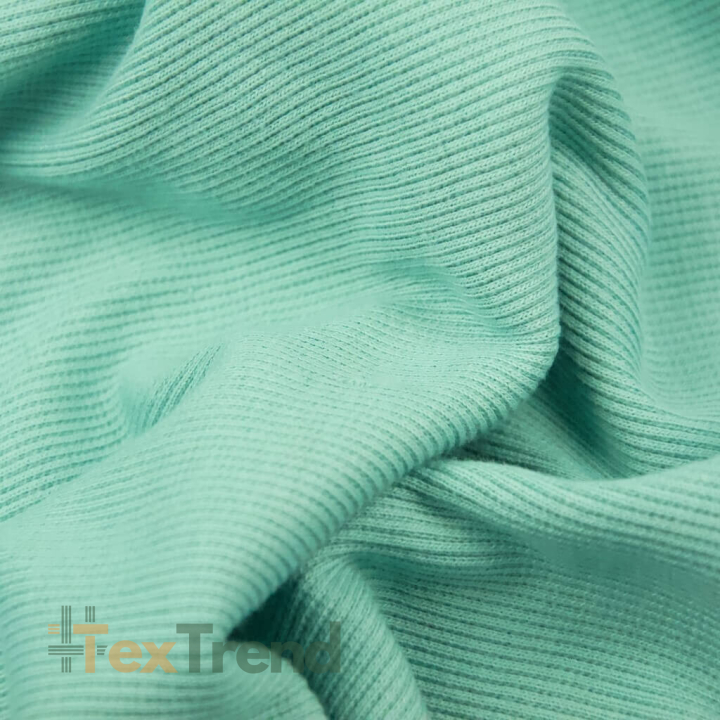 Rippstrickstoff (Bündchen) - salbei  