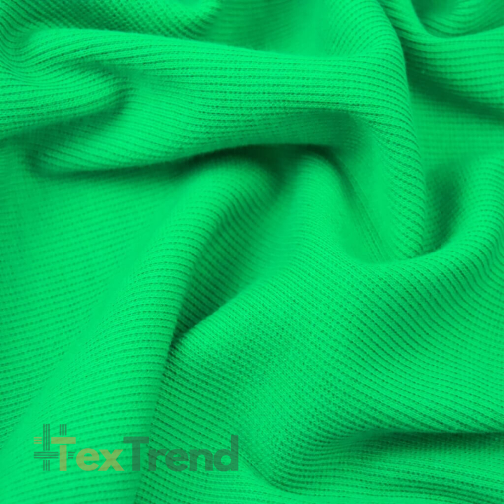 Rippstrickstoff (Bündchen) - grün