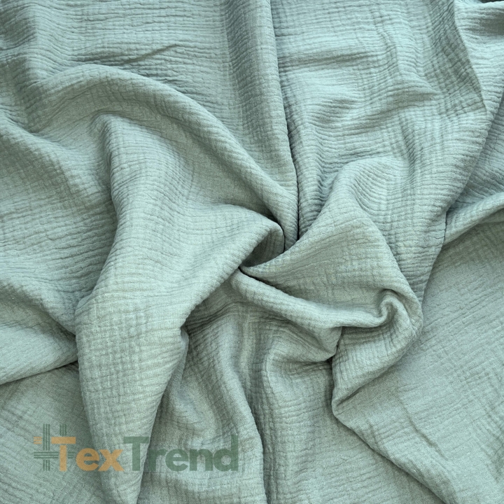 Musselin double gauze Salbei (Salvia)  