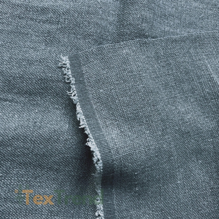 Dekorationsleinen - 550g - 140cm - tauben grau (mit bläulichem Farbton)  