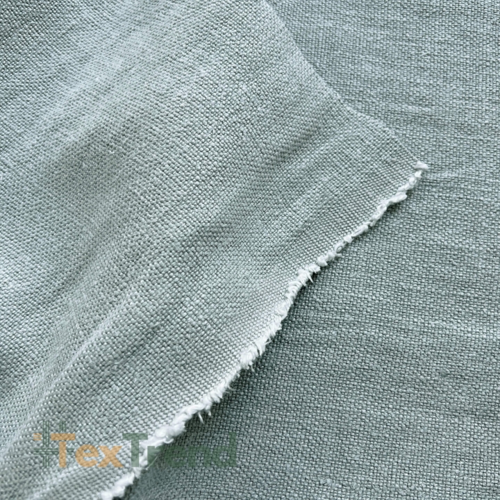 Dekorationsleinen - 550g - 140cm - helles tauben grau (mit salbeifarbenem Farbton)  