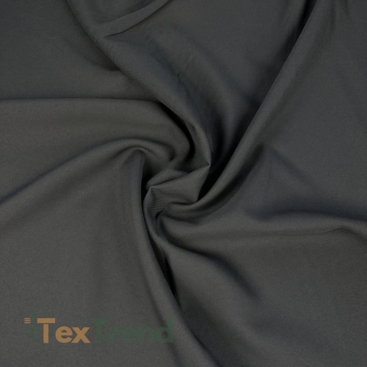 Panama Stretch Stoff grau  