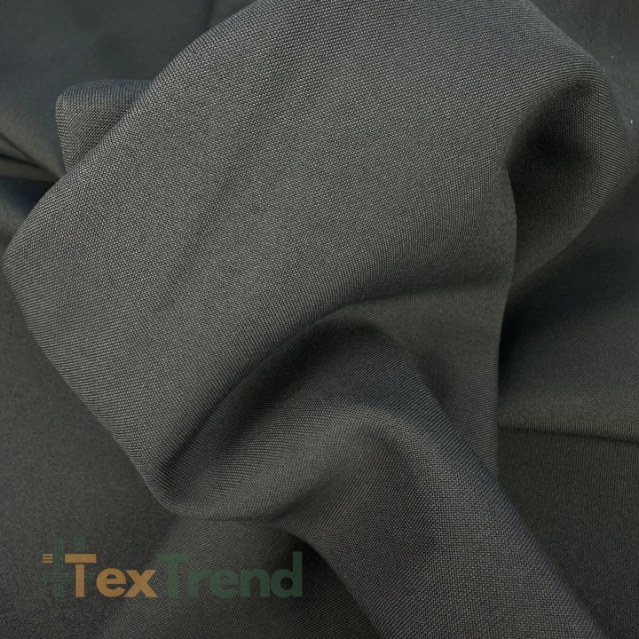 Panama Stretch Stoff grau  