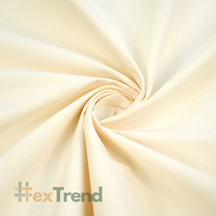 Baumwolle 100% einfarbig beige-apricot - 2  