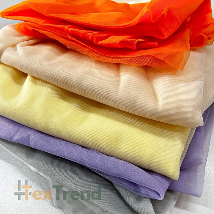 Dekoratives Chiffon MIX Reste, Endstücke - 0,5kg  