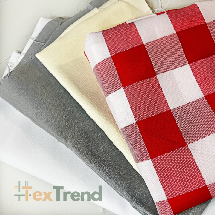 Tischdeckenstoff fleckenresistent MIX Reste, Endstücke - 1kg  