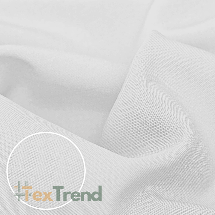 Panama Stretchstoff weiß  