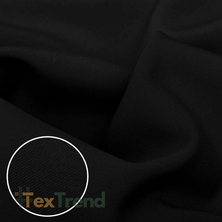 Panama Stretchstoff schwarz  