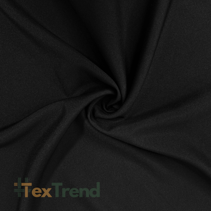 Panama Stretchstoff schwarz  