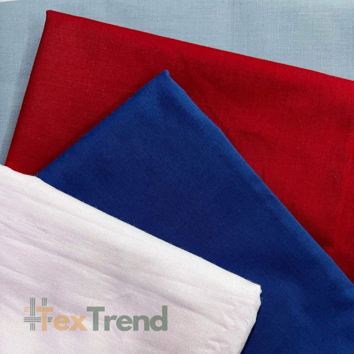 Baumwollstoffe einfarbig 220cm MIX Reste, Endstücke - 1kg  