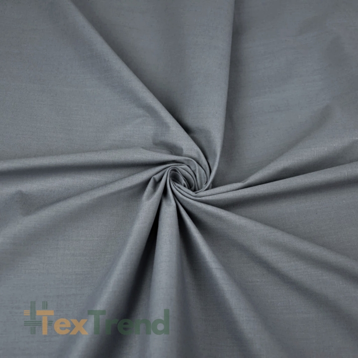 Baumwolle 100% einfarbig grafit 220cm (KR)  