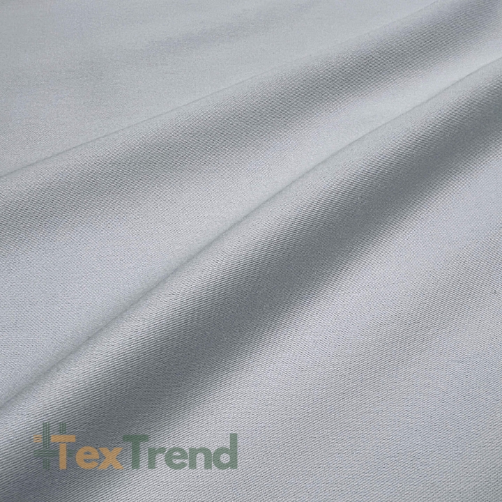 Premium Baumwollsatin - grau  