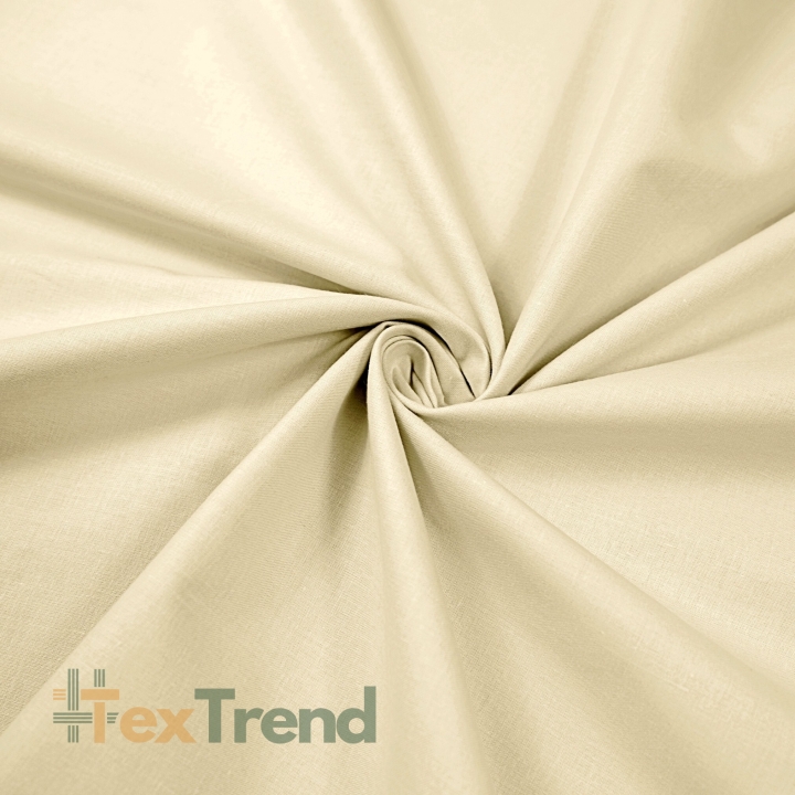 Baumwolle 100% einfarbig beige 220cm - 81(KT)  