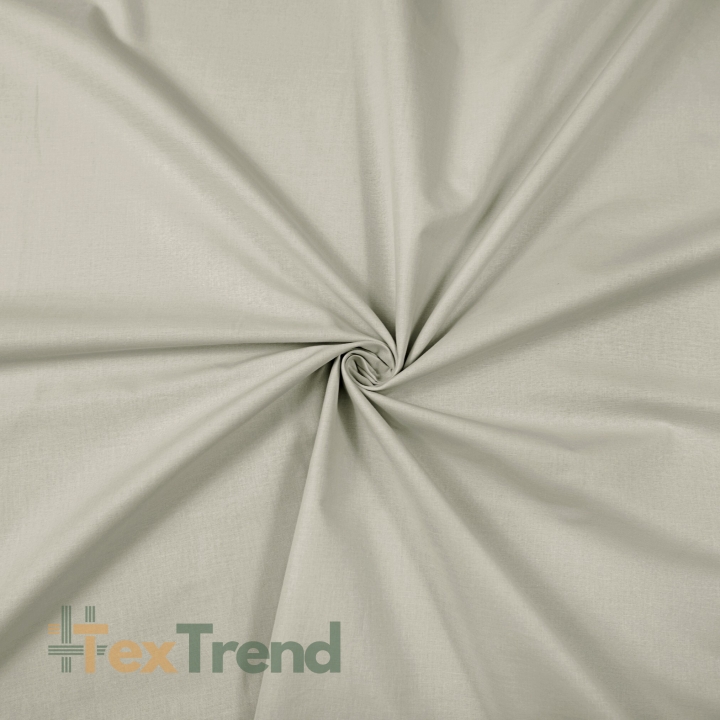 Baumwolle 100% einfarbig beige (Beige) - 220cm (DT)  