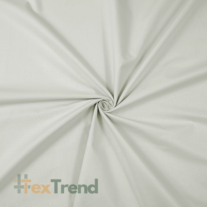 Baumwolle 100% einfarbig hellgrau (KR)  