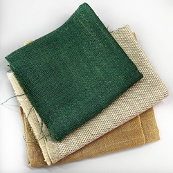 Rohstoff Jute MIX Reste, Endstücke - 1kg  