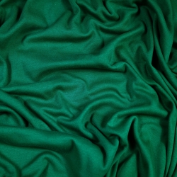 Interlock-Jersey einfarbig flaschengrün  