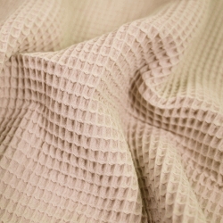 Baumwolle Waffel - retro rosa (Retro pink)  