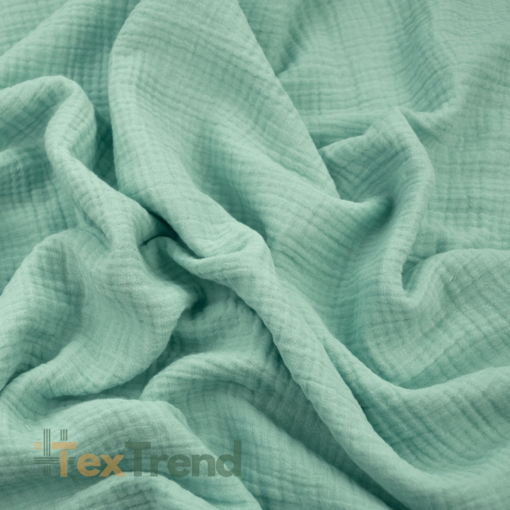 Muslin Double Gauze salbeigrün (Jadeite)  