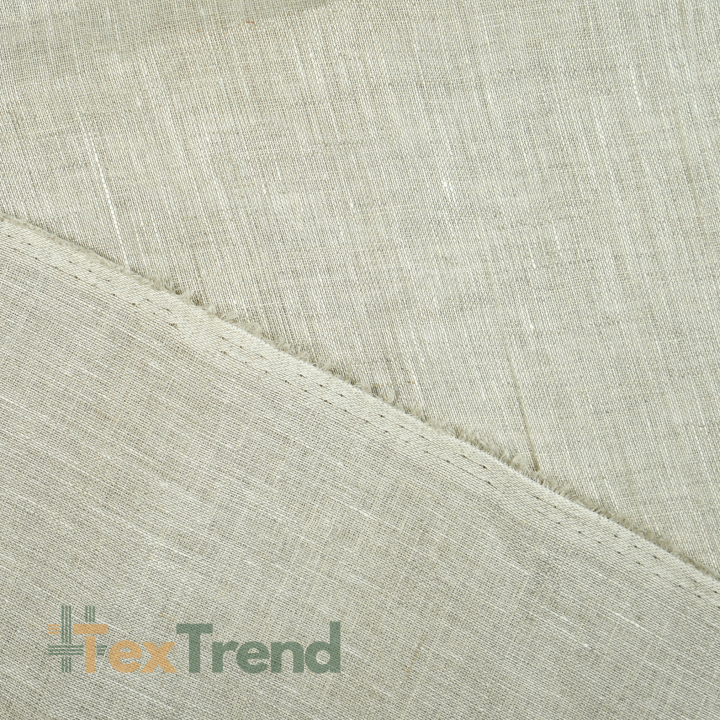 100% Leinen für Vorhänge natur - 90g (5)
